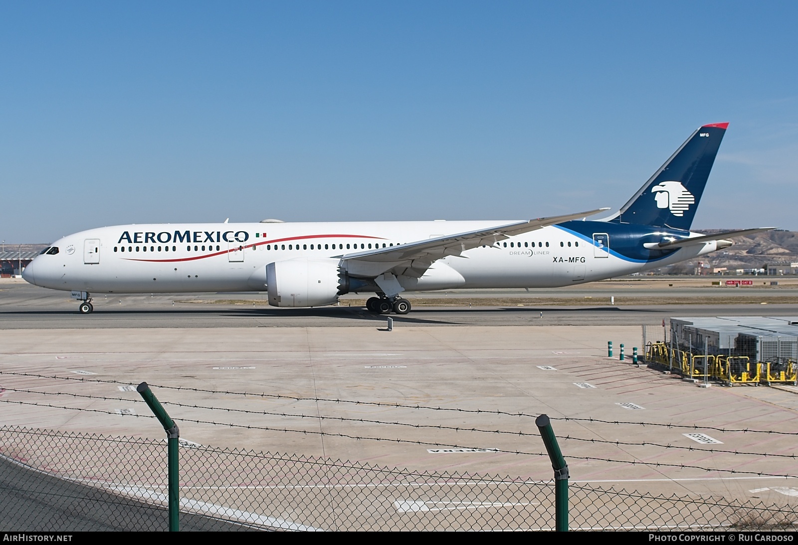 Aircraft Photo of XA-MFG | Boeing 787-9 Dreamliner | AeroMéxico | AirHistory.net #818726