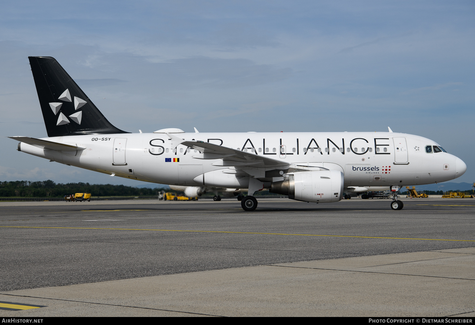 Aircraft Photo of OO-SSY | Airbus A319-112 | Brussels Airlines | AirHistory.net #818732