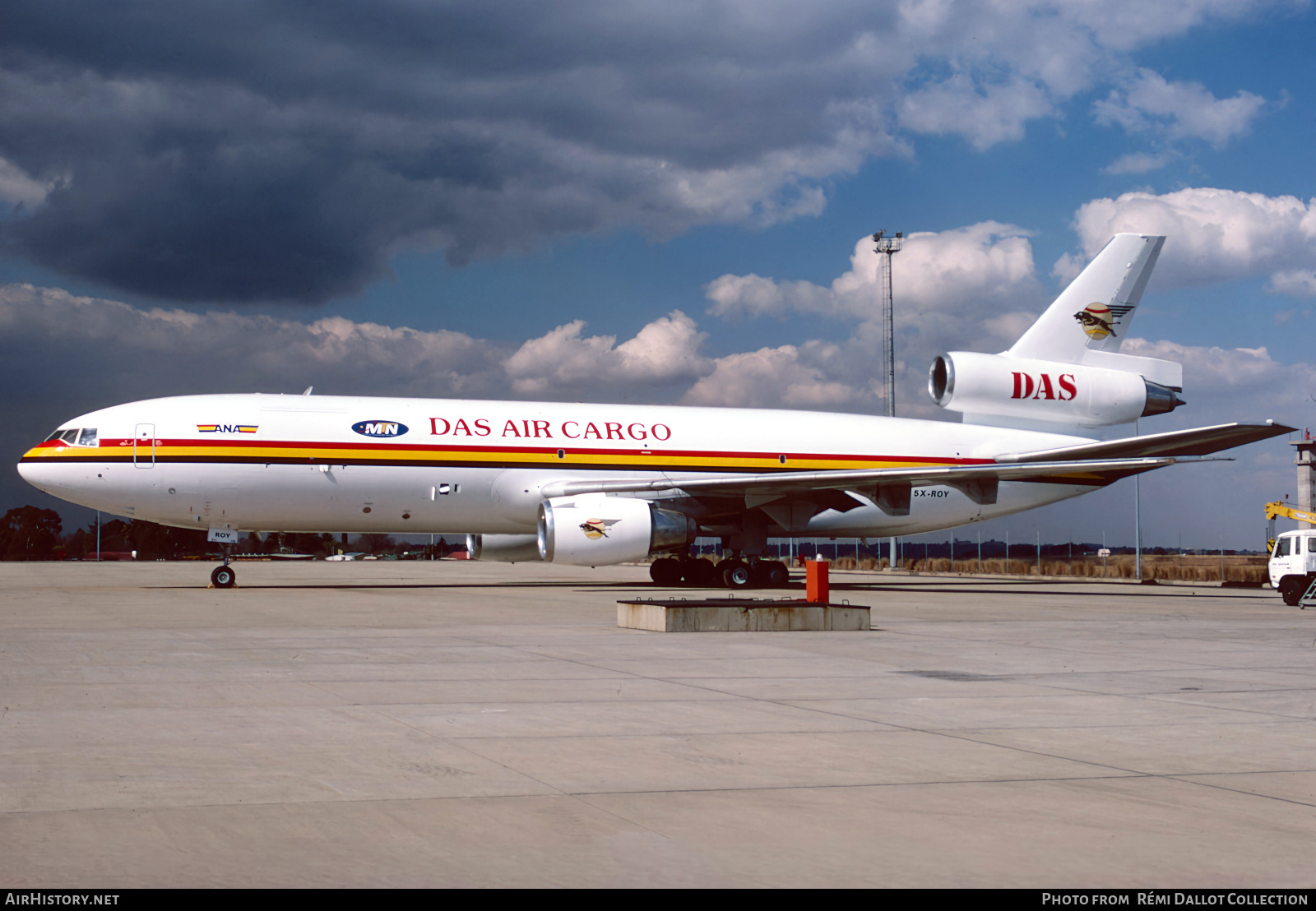 Aircraft Photo of 5X-ROY | McDonnell Douglas DC-10-30(F) | DAS Air Cargo - Dairo Air Services | AirHistory.net #818741