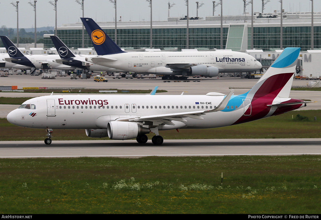 Aircraft Photo of 9H-EWE | Airbus A320-214 | Eurowings | AirHistory.net #818761