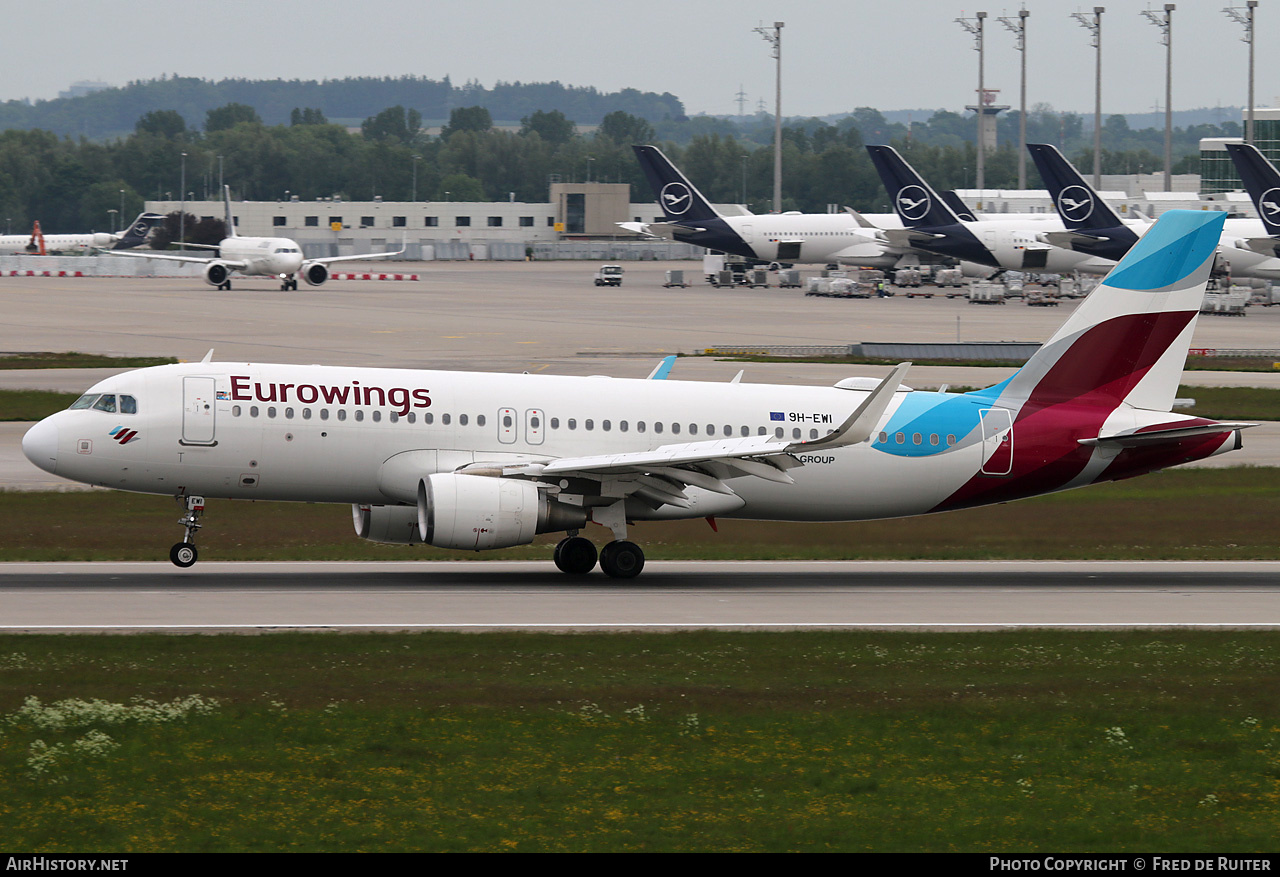 Aircraft Photo of 9H-EWI | Airbus A320-214 | Eurowings | AirHistory.net #818763