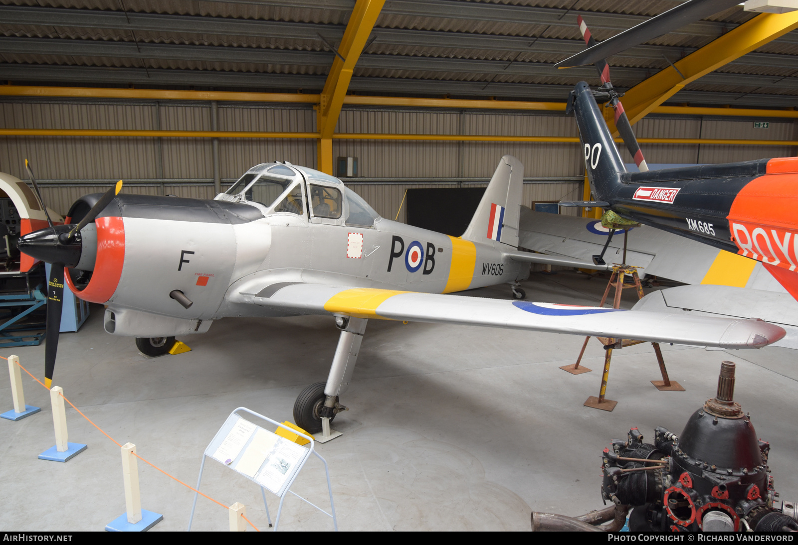 Aircraft Photo of WV606 | Percival P.56 Provost T1 | UK - Air Force | AirHistory.net #818771
