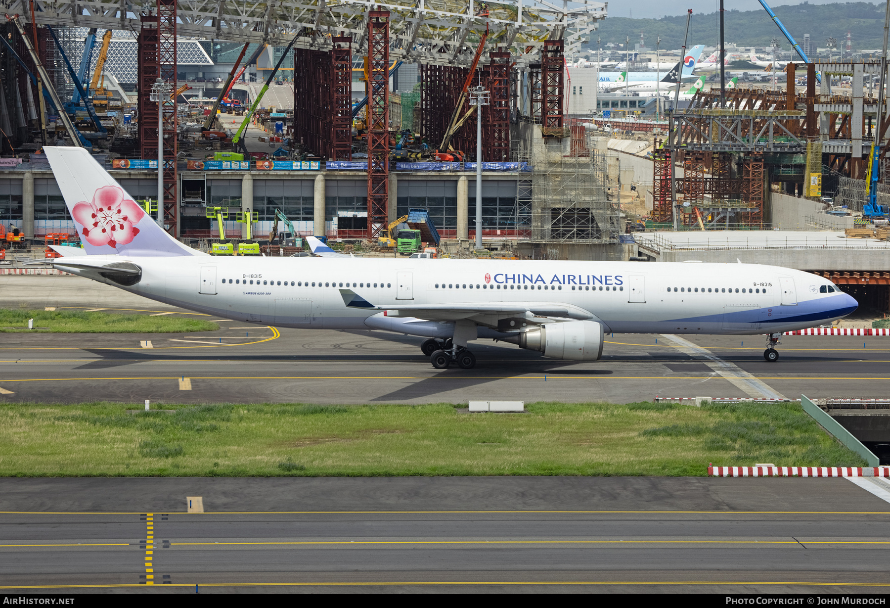 Aircraft Photo of B-18315 | Airbus A330-302 | China Airlines | AirHistory.net #818779