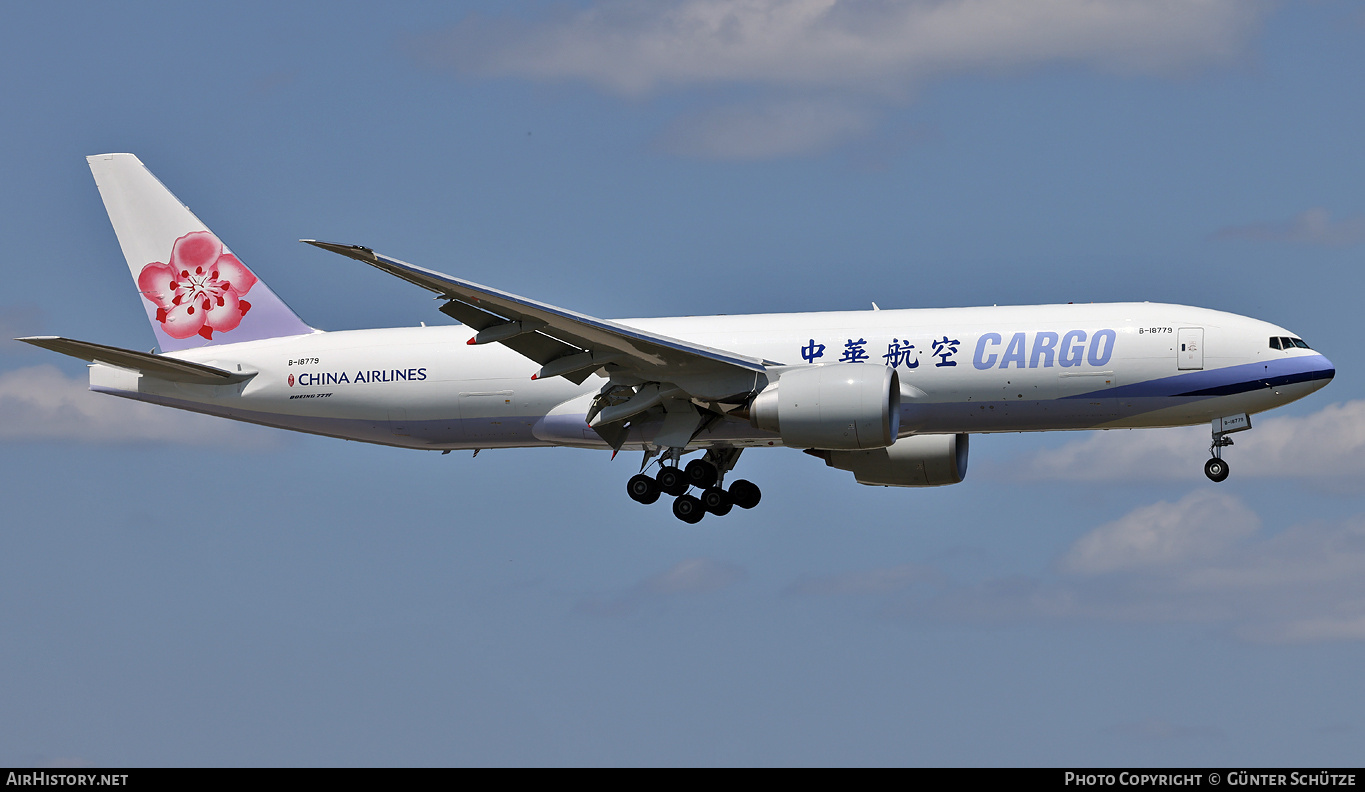Aircraft Photo of B-18779 | Boeing 777-F09 | China Airlines Cargo | AirHistory.net #818794