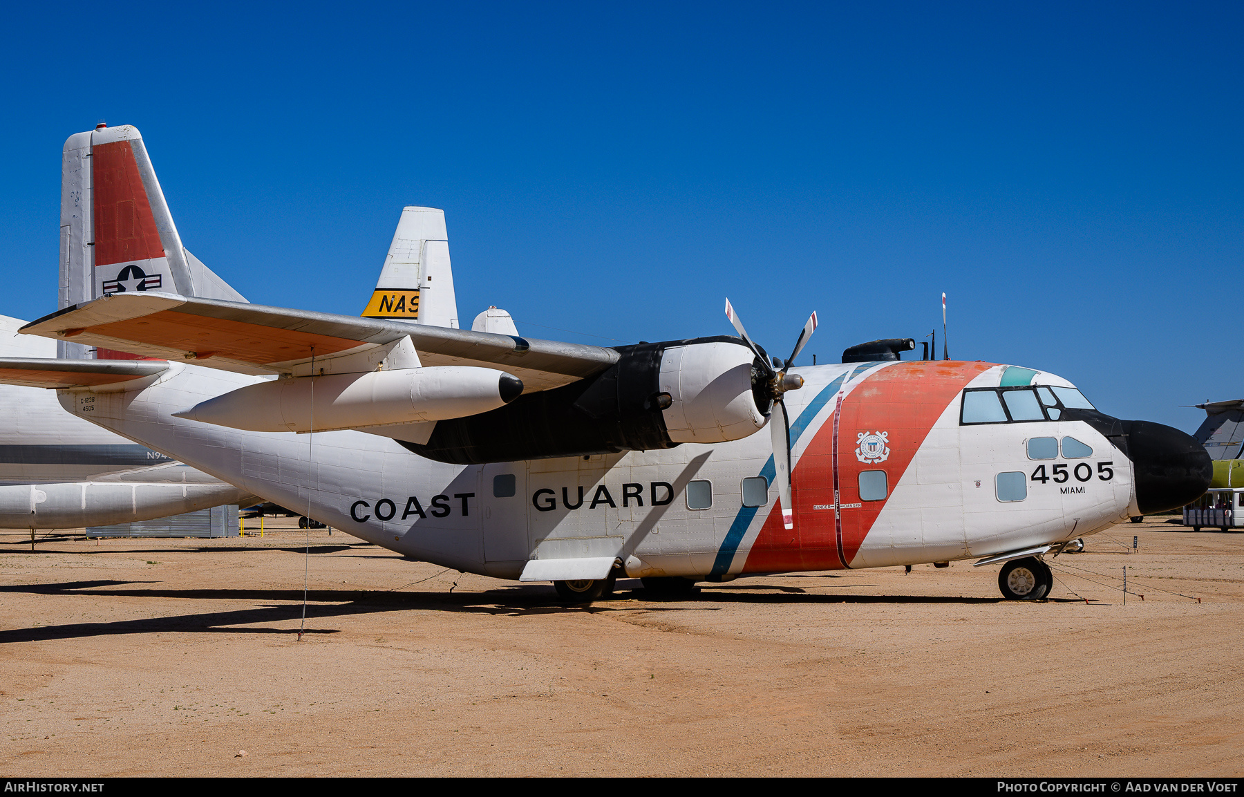Aircraft Photo of 4505 | Fairchild C-123B Provider | USA - Coast Guard | AirHistory.net #818795
