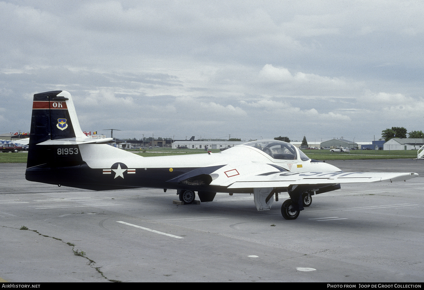 Aircraft Photo of 58-1953 / 81953 | Cessna T-37B Tweety Bird | USA - Air Force | AirHistory.net #818801
