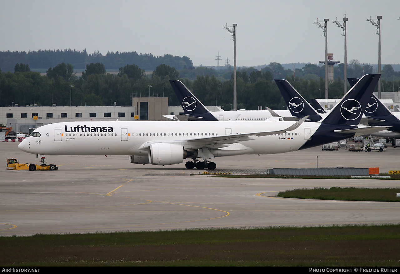 Aircraft Photo of D-AIXY | Airbus A350-941 | Lufthansa | AirHistory.net #818806