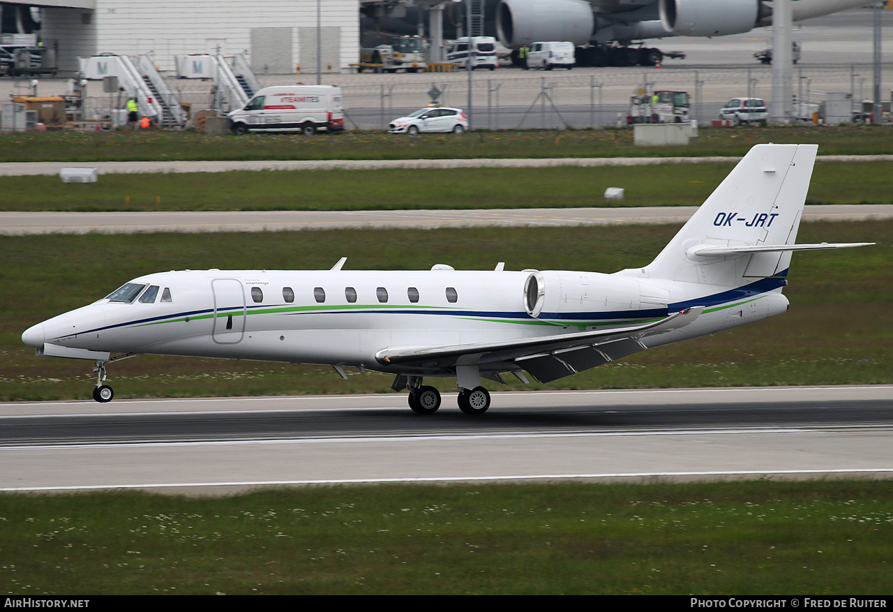 Aircraft Photo of OK-JRT | Cessna 680 Citation Sovereign+ | Smartwings | AirHistory.net #818820