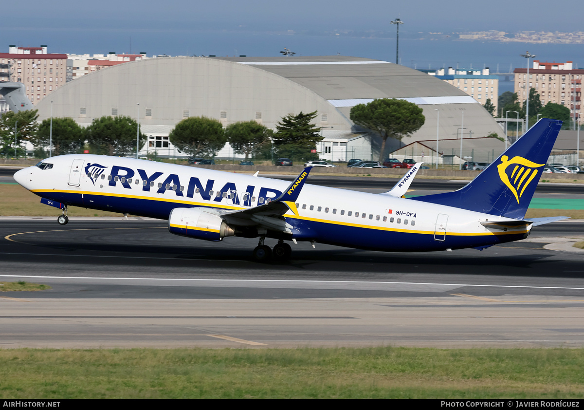 Aircraft Photo of 9H-QFA | Boeing 737-8AS | Ryanair | AirHistory.net #818821