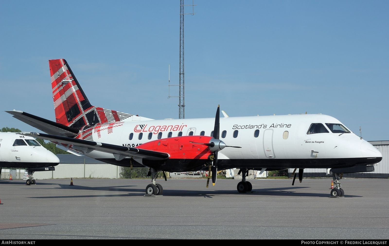 Aircraft Photo of N981ES | Saab 340B | Loganair | AirHistory.net #818834