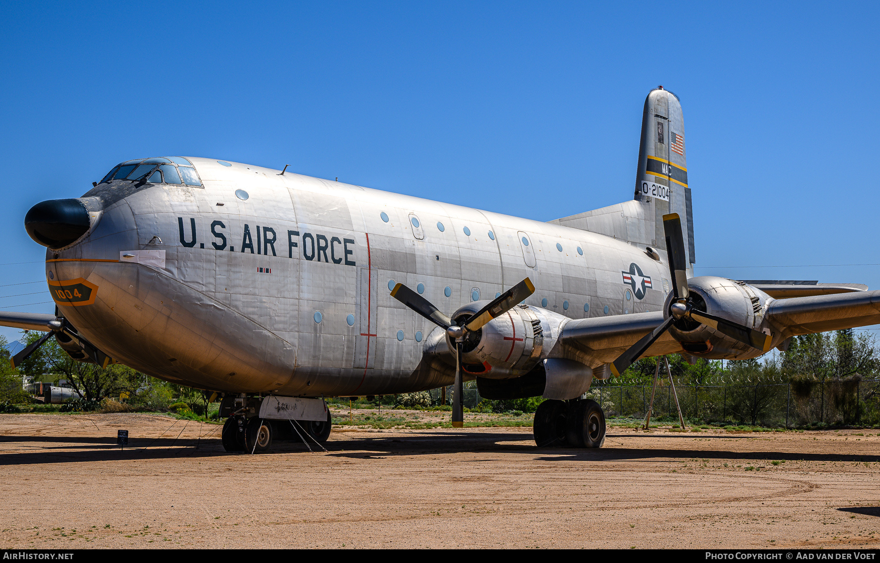 Aircraft Photo of 52-1004 / 0-21004 | Douglas C-124C Globemaster II | USA - Air Force | AirHistory.net #818840