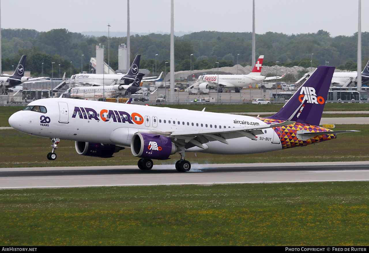 Aircraft Photo of SU-BUY | Airbus A320-251N | Air Cairo | AirHistory.net #818854