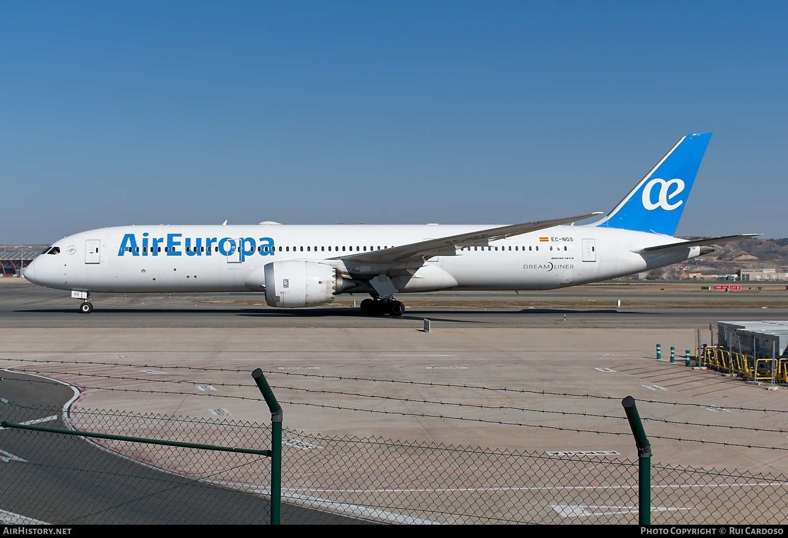 Aircraft Photo of EC-NGS | Boeing 787-9 Dreamliner | Air Europa | AirHistory.net #818859