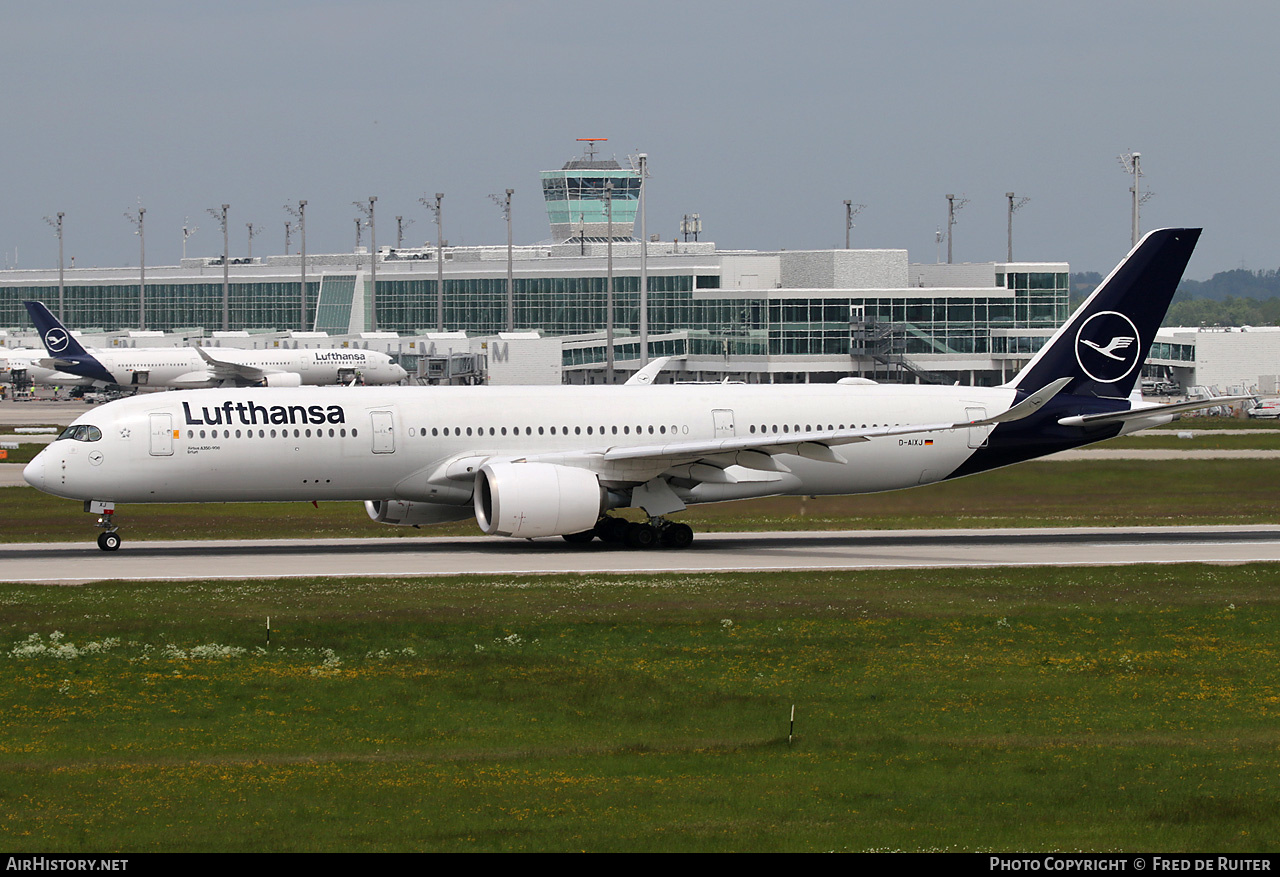 Aircraft Photo of D-AIXJ | Airbus A350-941 | Lufthansa | AirHistory.net #818860