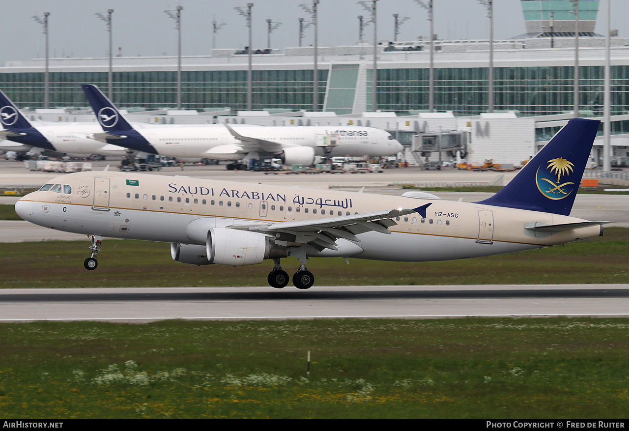 Aircraft Photo of HZ-ASG | Airbus A320-214 | Saudi Arabian Airlines | AirHistory.net #818864