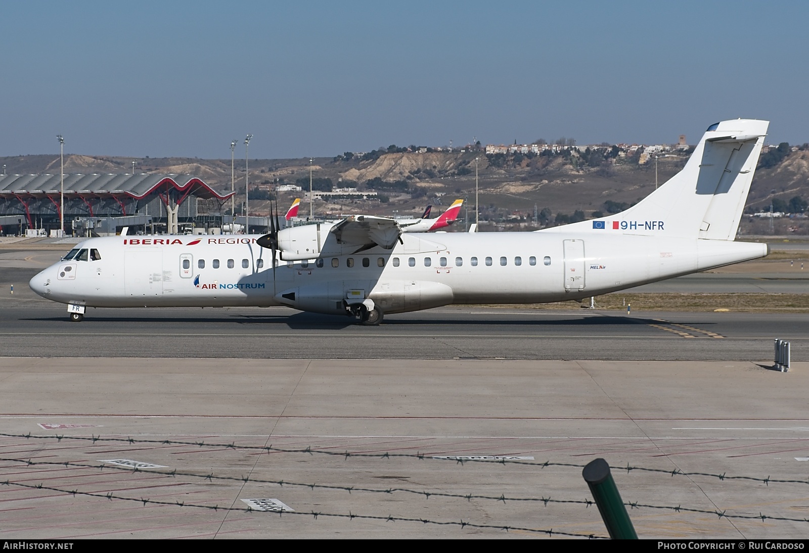 Aircraft Photo of 9H-NFR | ATR ATR-72-600 (ATR-72-212A) | Iberia Regional | AirHistory.net #818865