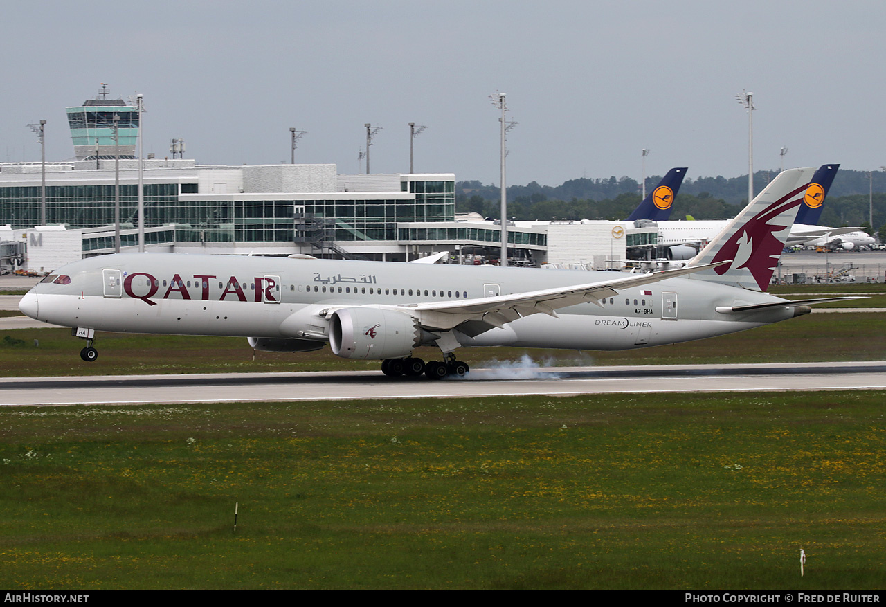 Aircraft Photo of A7-BHA | Boeing 787-9 Dreamliner | Qatar Airways | AirHistory.net #818868