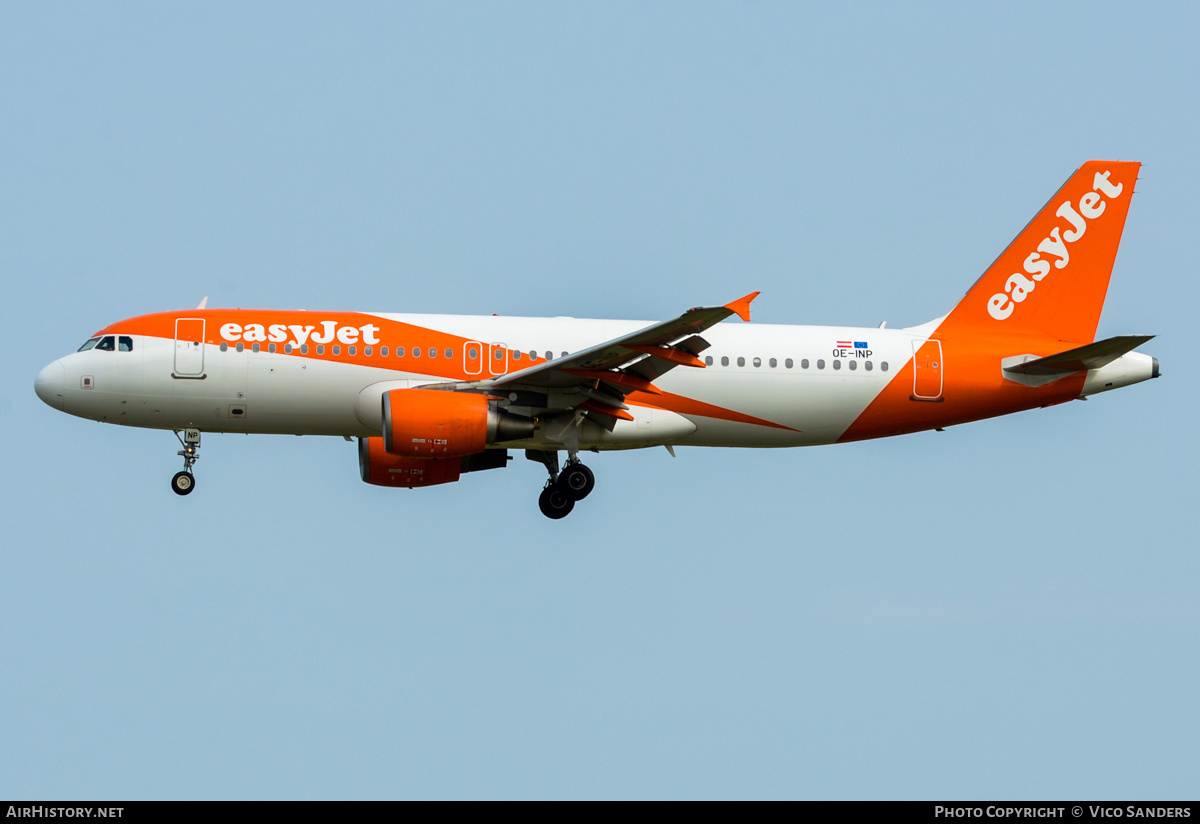 Aircraft Photo of OE-INP | Airbus A320-214 | EasyJet | AirHistory.net #818874