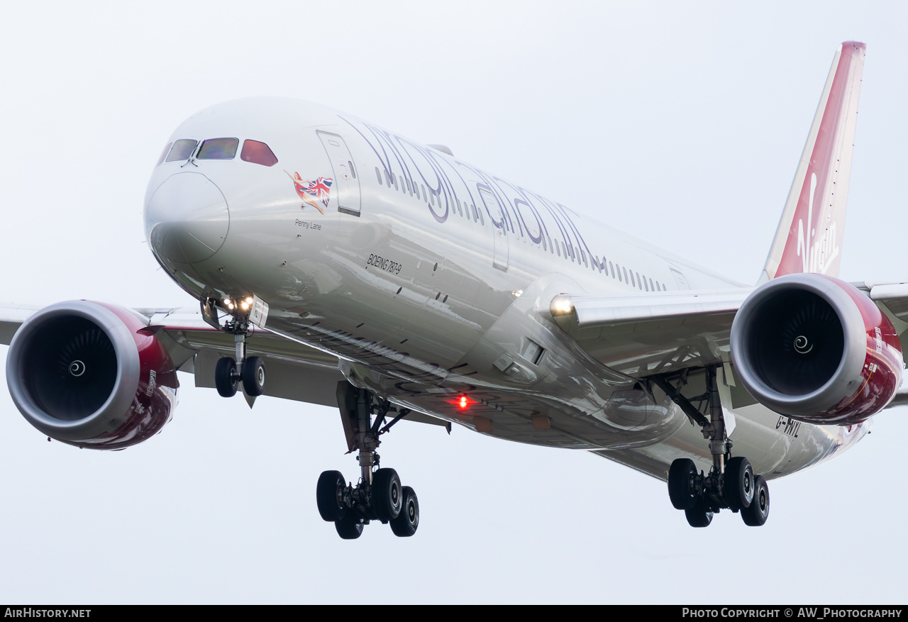 Aircraft Photo of G-VNYL | Boeing 787-9 Dreamliner | Virgin Atlantic Airways | AirHistory.net #818876