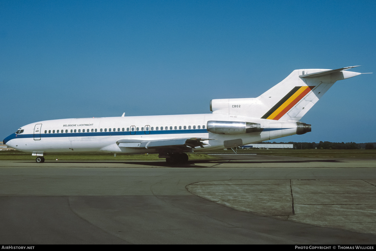 Aircraft Photo of CB-02 | Boeing 727-29C | Belgium - Air Force | AirHistory.net #818885