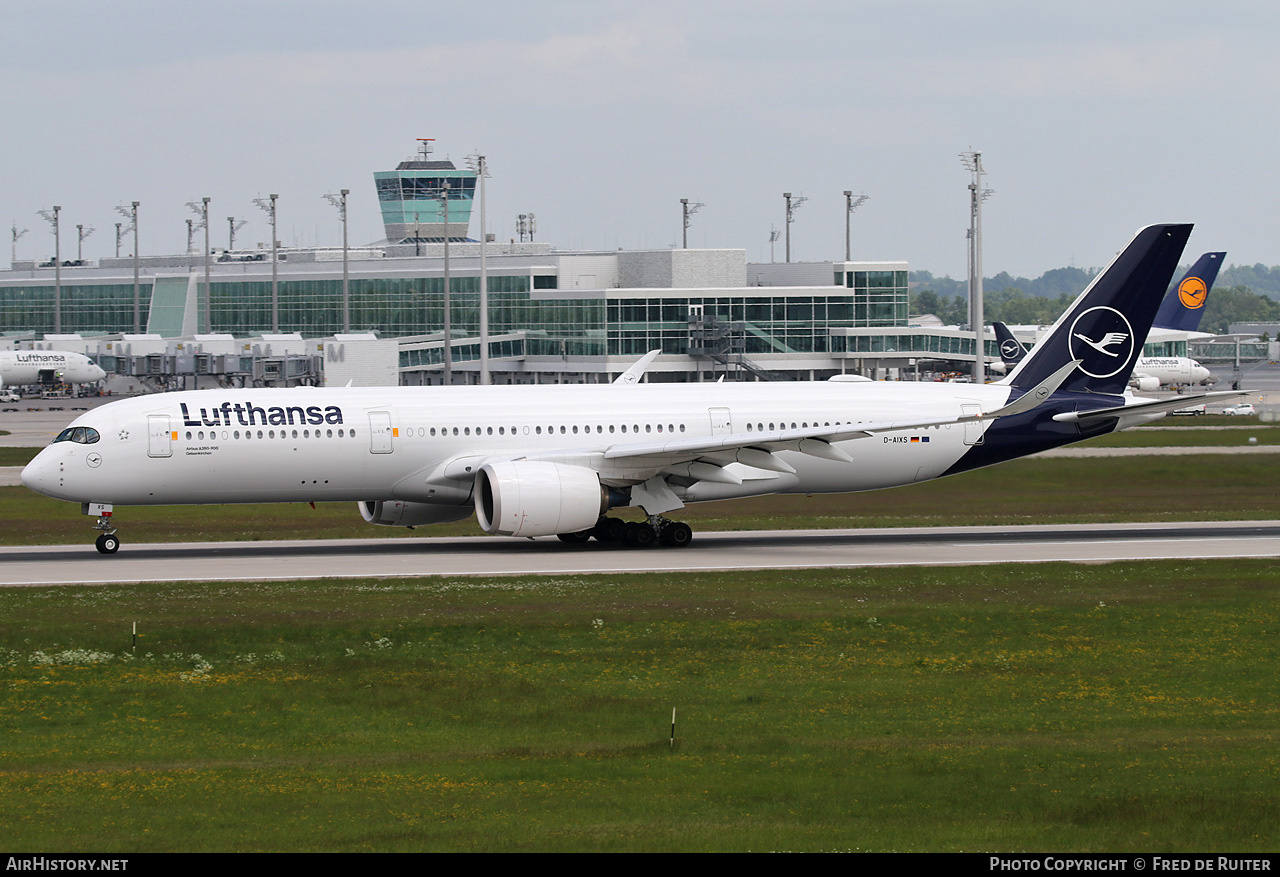 Aircraft Photo of D-AIXS | Airbus A350-941 | Lufthansa | AirHistory.net #818886