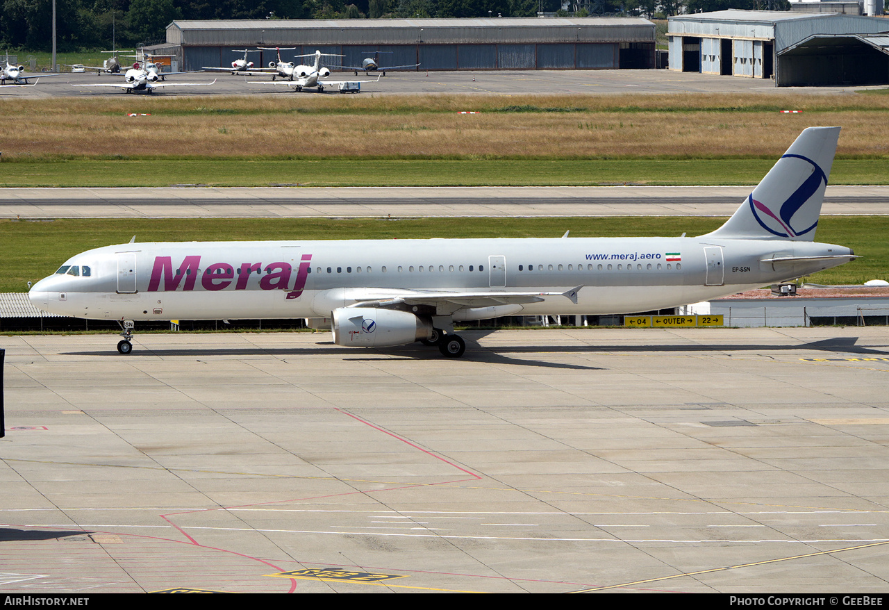 Aircraft Photo of EP-SSN | Airbus A321-231 | Meraj Airlines | AirHistory.net #818887
