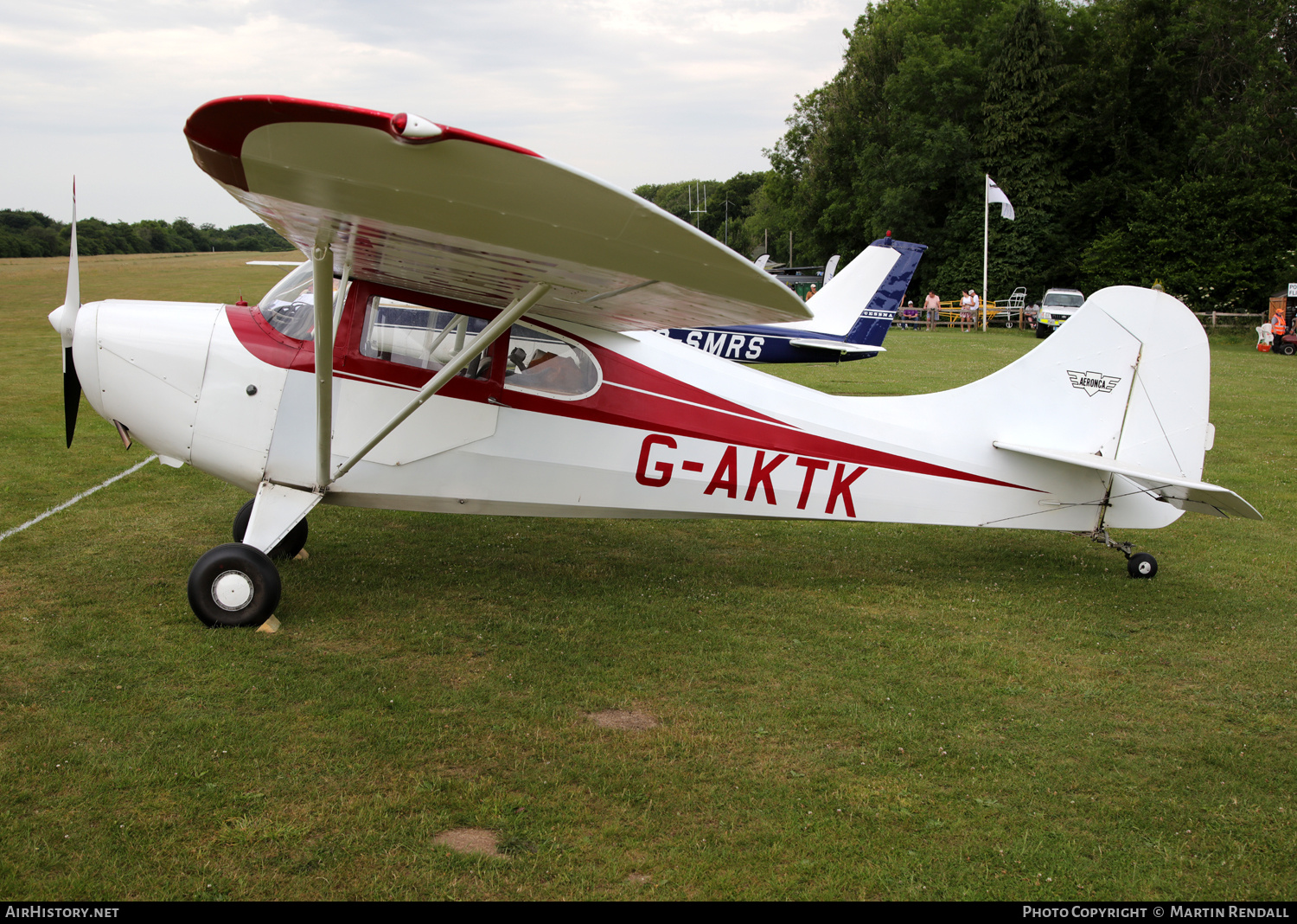 Aircraft Photo of G-AKTK | Aeronca 11BC Chief | AirHistory.net #818905