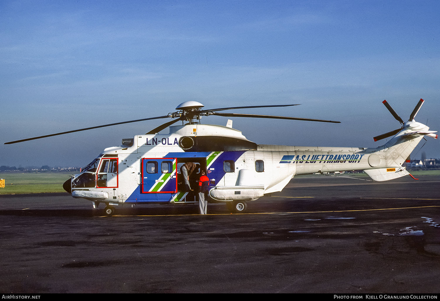 Aircraft Photo of LN-OLA | Aerospatiale AS-332L1 Super Puma | Lufttransport | AirHistory.net #818906