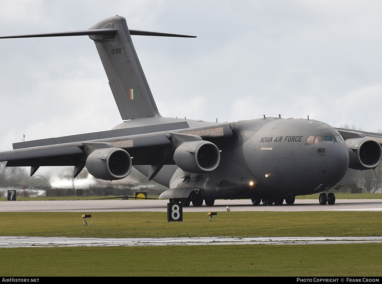 Aircraft Photo of CB-8010 | Boeing C-17A Globemaster III | India - Air Force | AirHistory.net #818921