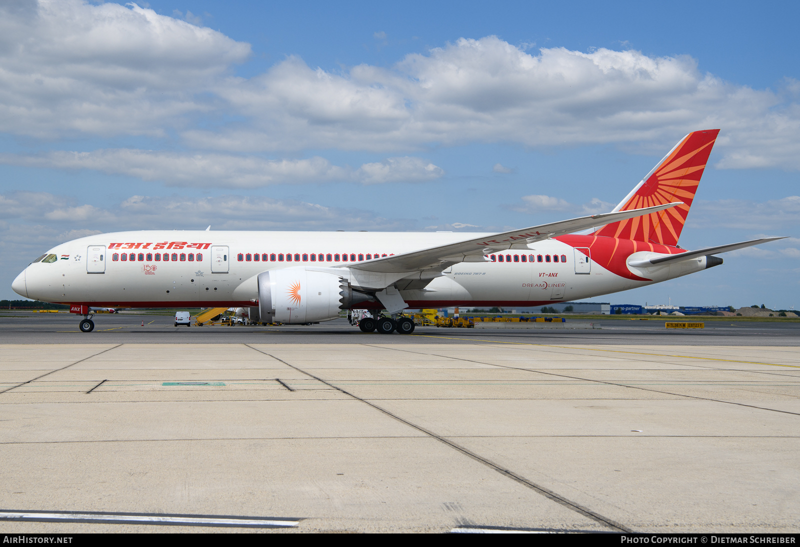Aircraft Photo of VT-ANX | Boeing 787-8 Dreamliner | Air India | AirHistory.net #818932