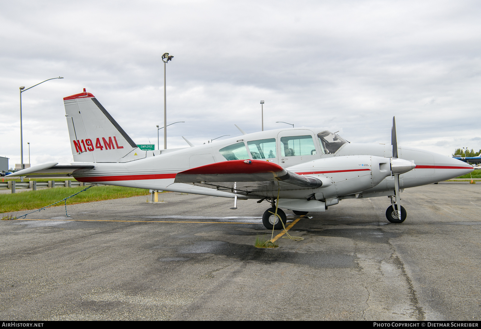 Aircraft Photo of N194ML | Piper PA-23-250 Aztec F | AirHistory.net #818945