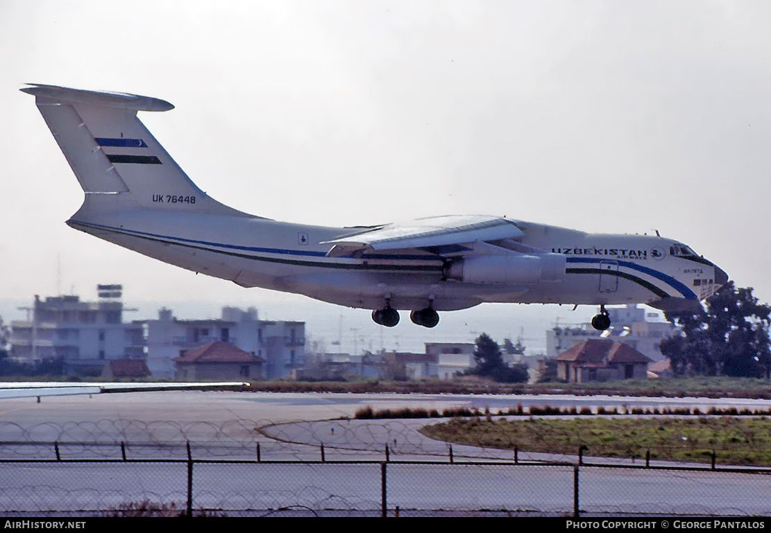Aircraft Photo of UK-76448 | Ilyushin Il-76TD | Uzbekistan Airways | AirHistory.net #818950