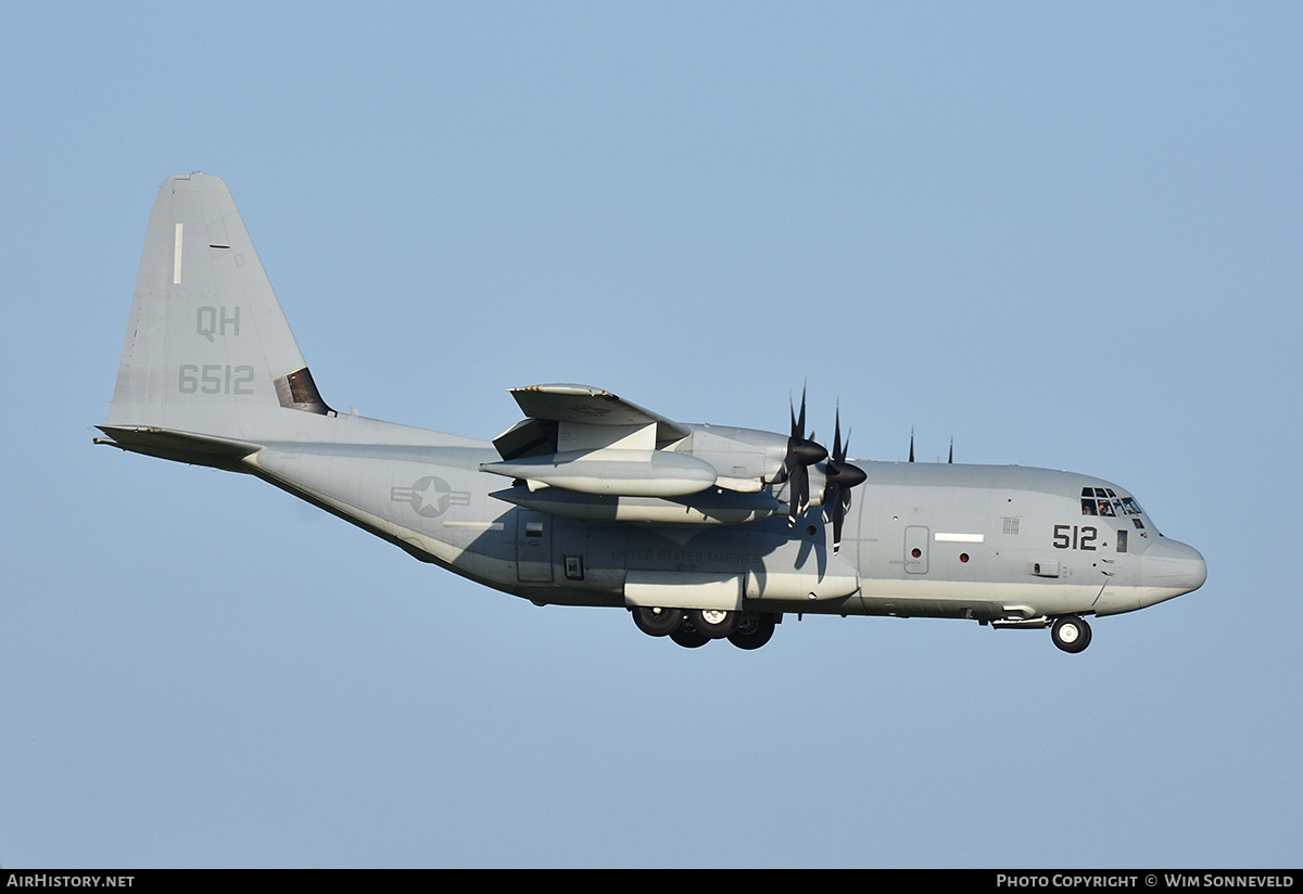 Aircraft Photo of 166512 / 6512 | Lockheed Martin KC-130J Hercules | USA - Marines | AirHistory.net #818959