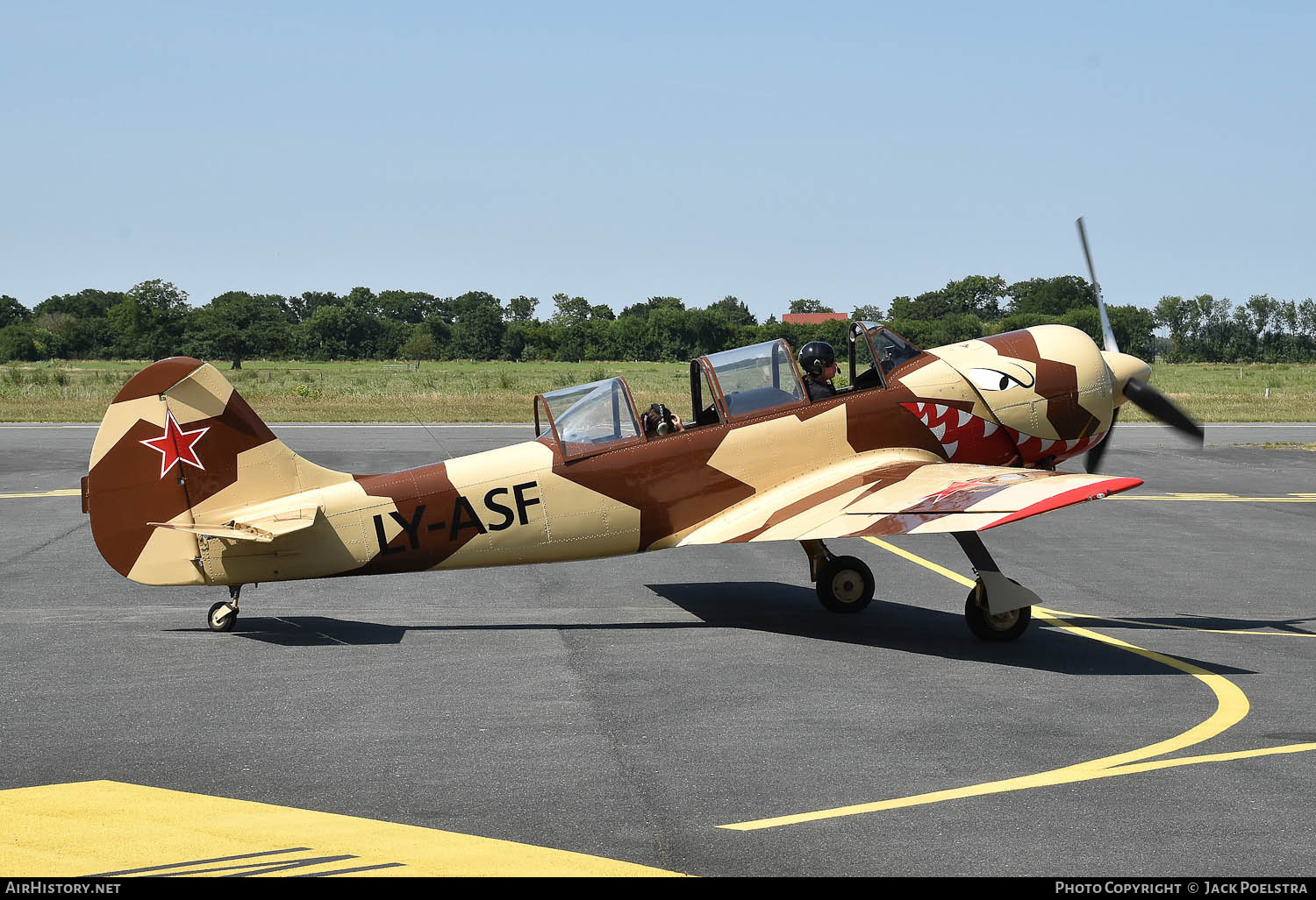 Aircraft Photo of LY-ASF | Yakovlev Yak-52TD | Soviet Union - Air Force | AirHistory.net #818960