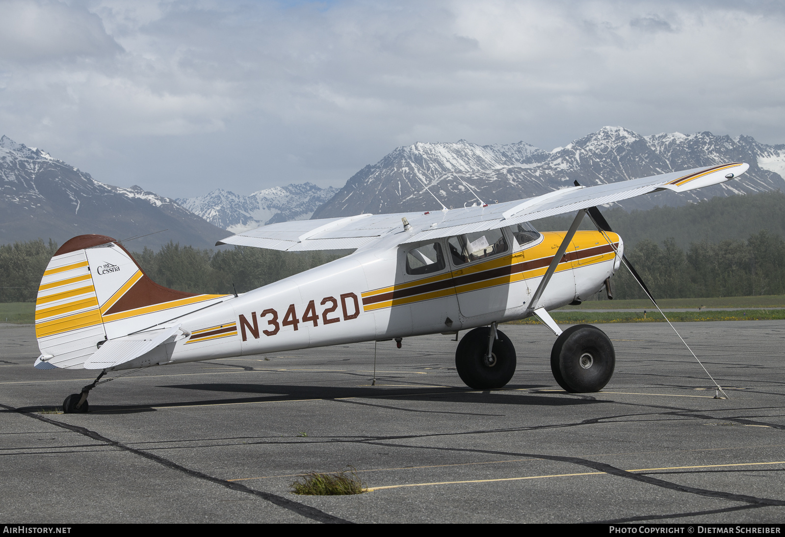 Aircraft Photo of N3442D | Cessna 170B | AirHistory.net #818962