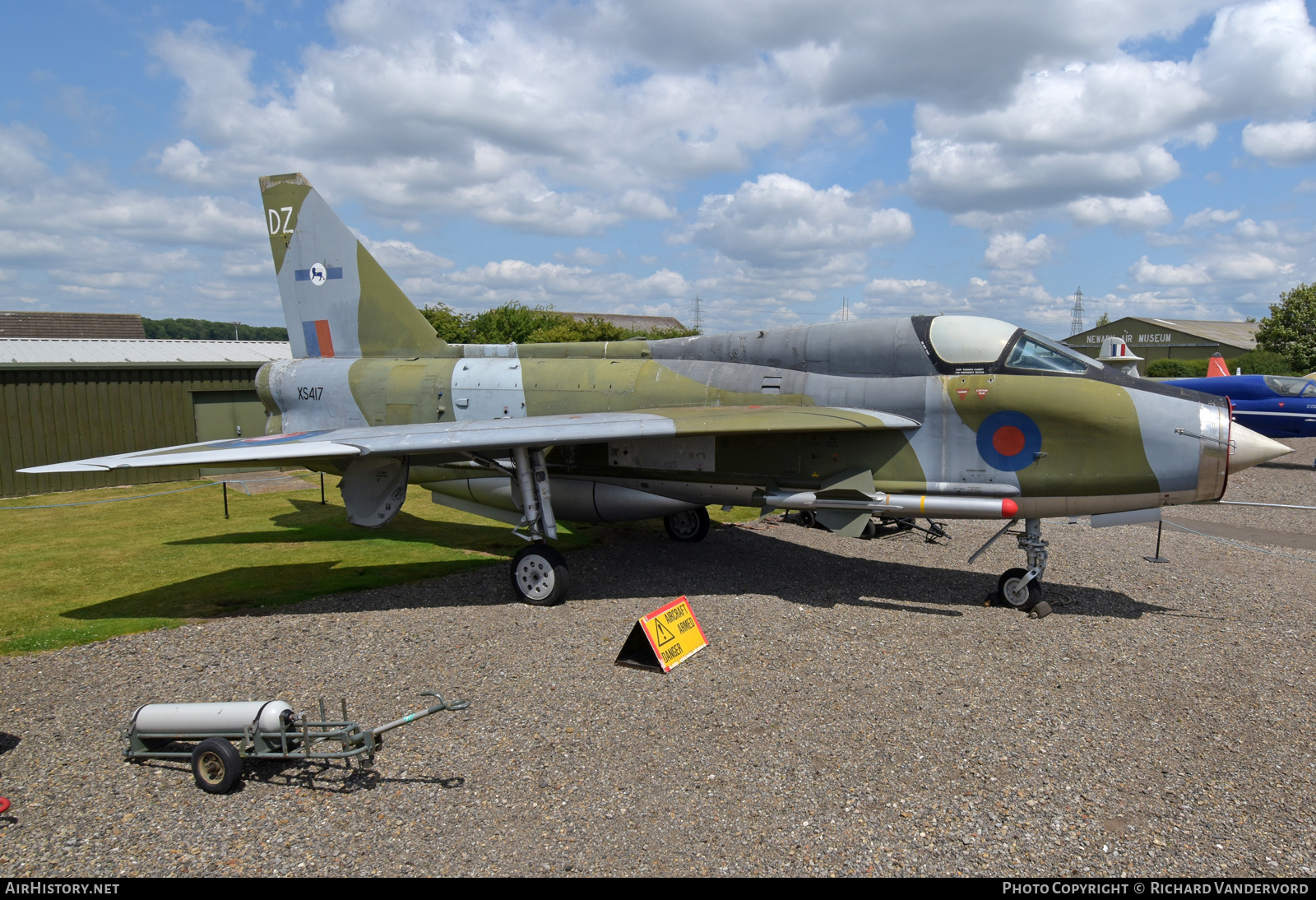 Aircraft Photo of XS417 | English Electric Lightning T5 | UK - Air Force | AirHistory.net #818968