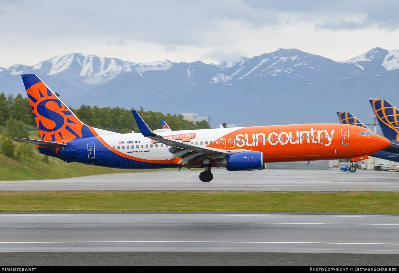 Aircraft Photo of N840SY | Boeing 737-800 | Sun Country Airlines | AirHistory.net #818995