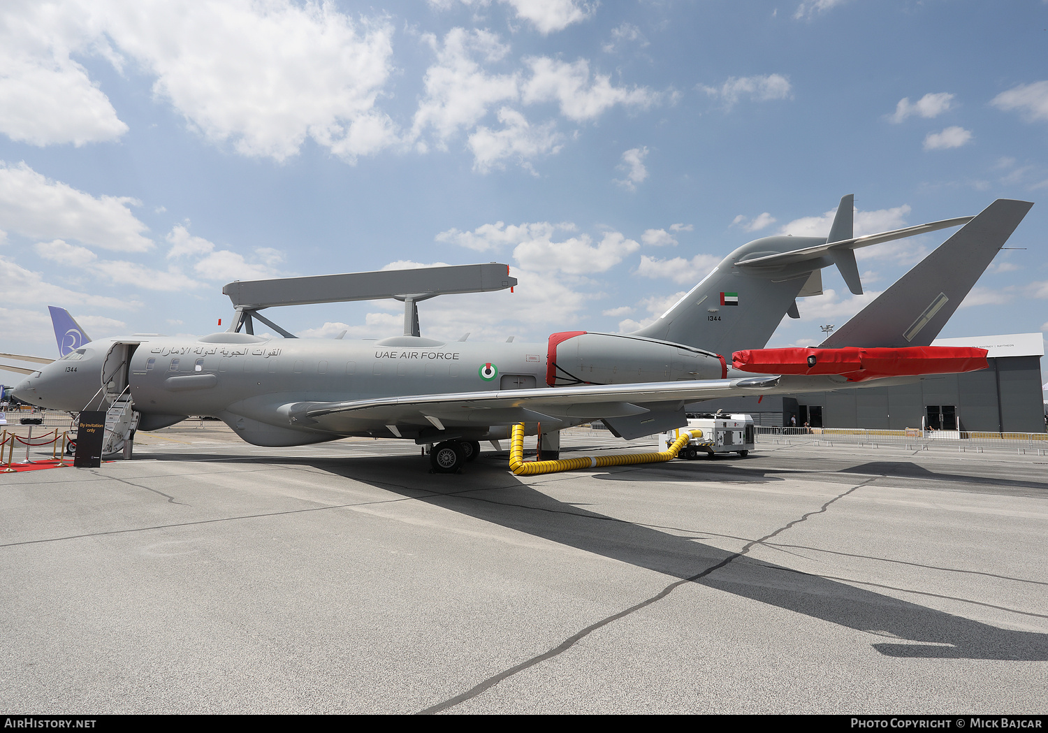 Aircraft Photo of 1344 | Bombardier Global 6500 (BD-700-1A10) Global Eye AEW&C | United Arab Emirates - Air Force | AirHistory.net #819006
