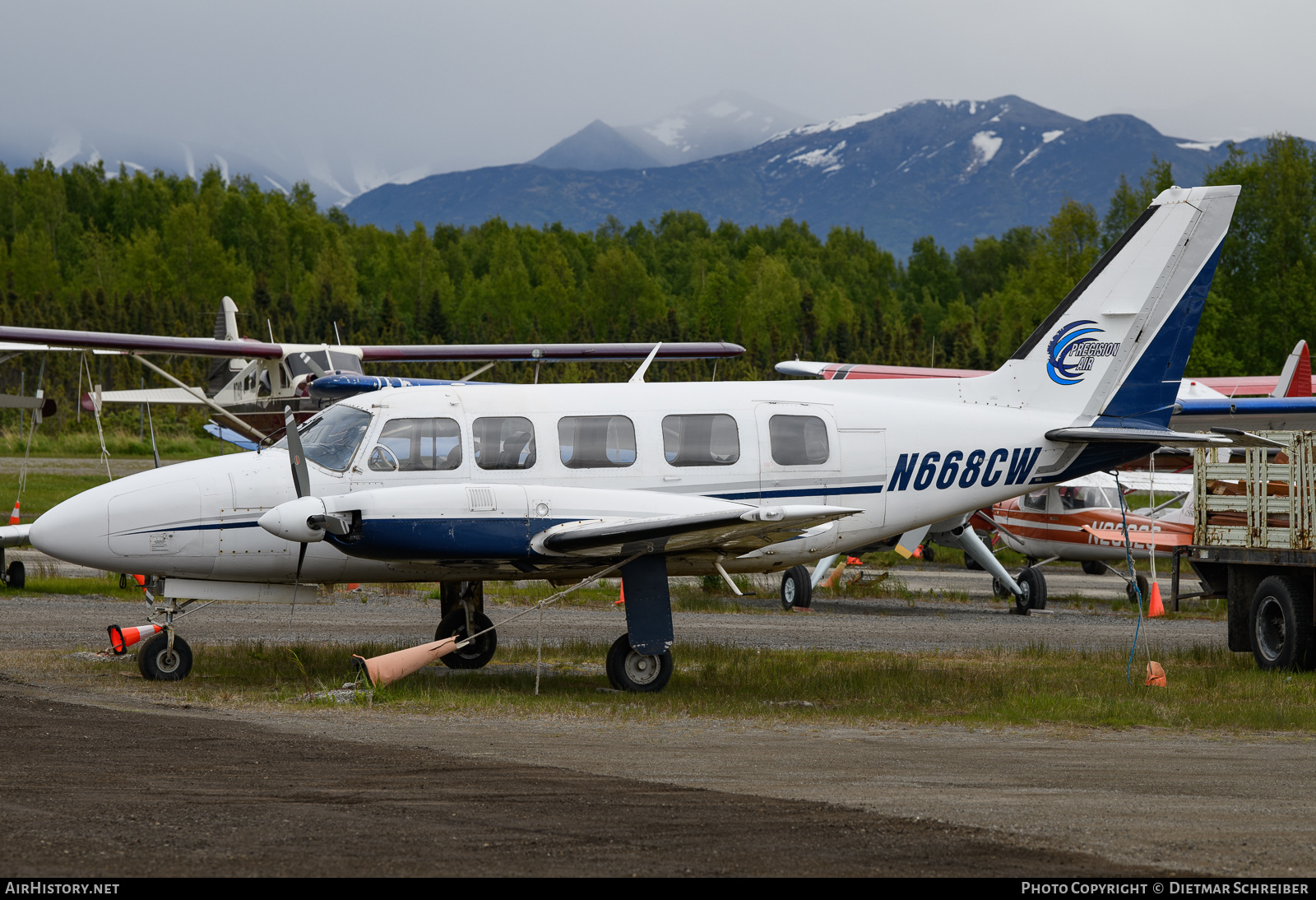 Aircraft Photo of N668CW / PIPER PA-31-350 | Piper PA-31-350 Chieftain | Precision Air | AirHistory.net #819012