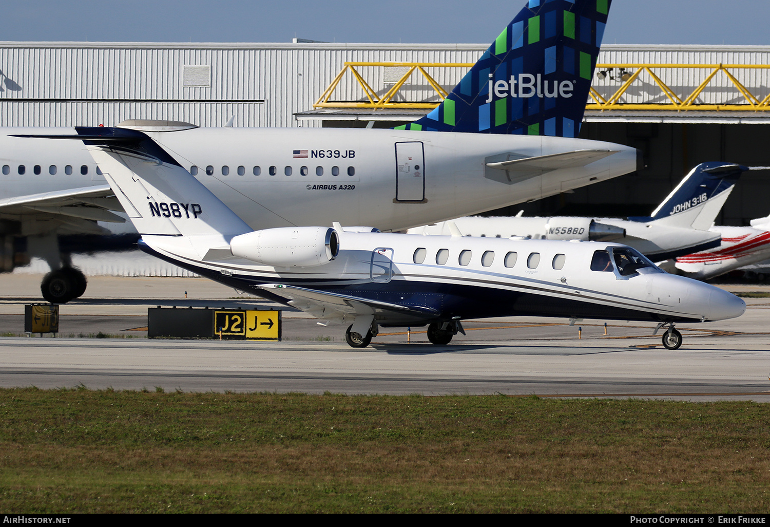 Aircraft Photo of N98YP | Cessna 525B CitationJet CJ3 | AirHistory.net #819019
