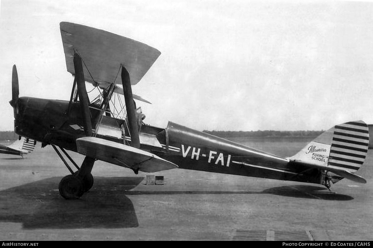 Aircraft Photo of VH-FAI | De Havilland D.H. 82A Tiger Moth | Illawarra Flying School | AirHistory.net #819032
