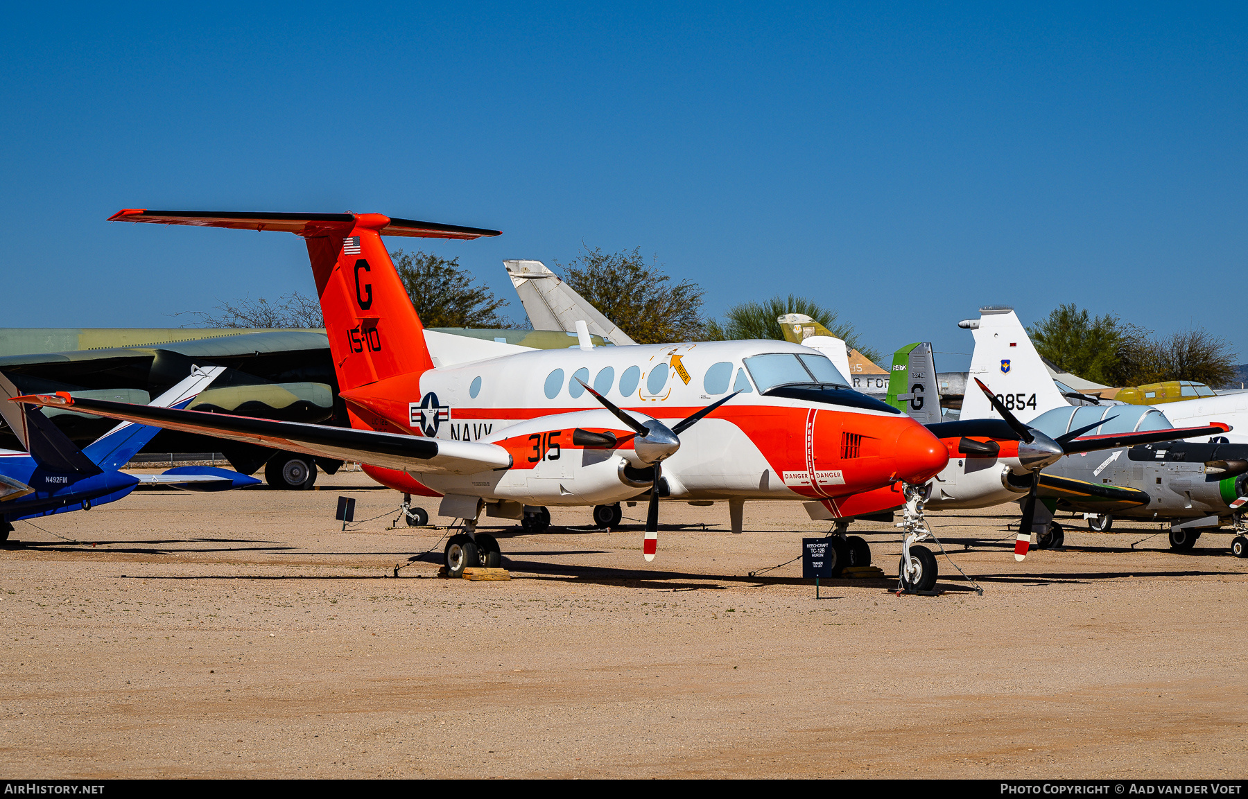 Aircraft Photo of 161510 / 1510 | Beech TC-12B Super King Air (A200C) | USA - Navy | AirHistory.net #819038