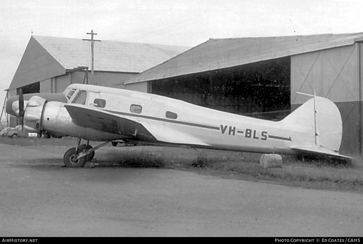 Aircraft Photo of VH-BLS | Avro 652A Anson I | AirHistory.net #819039