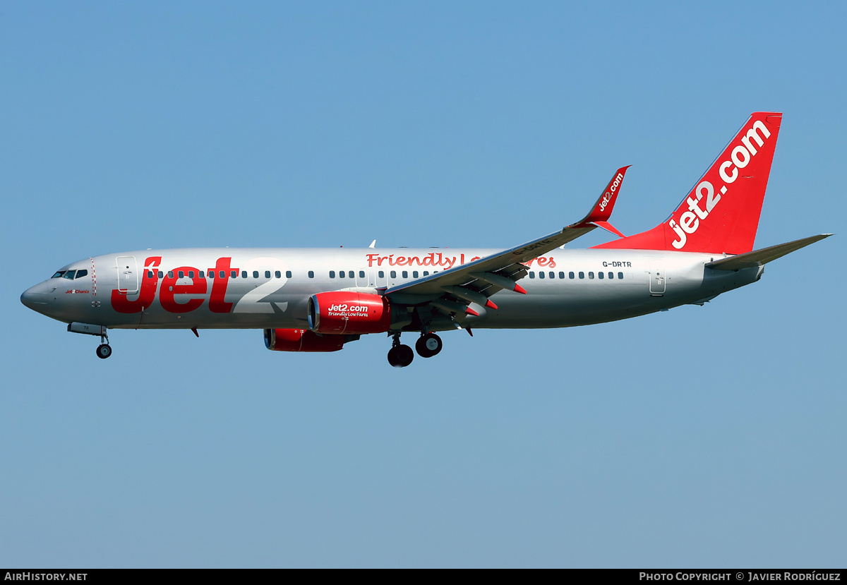 Aircraft Photo of G-DRTR | Boeing 737-86N | Jet2 | AirHistory.net #819041