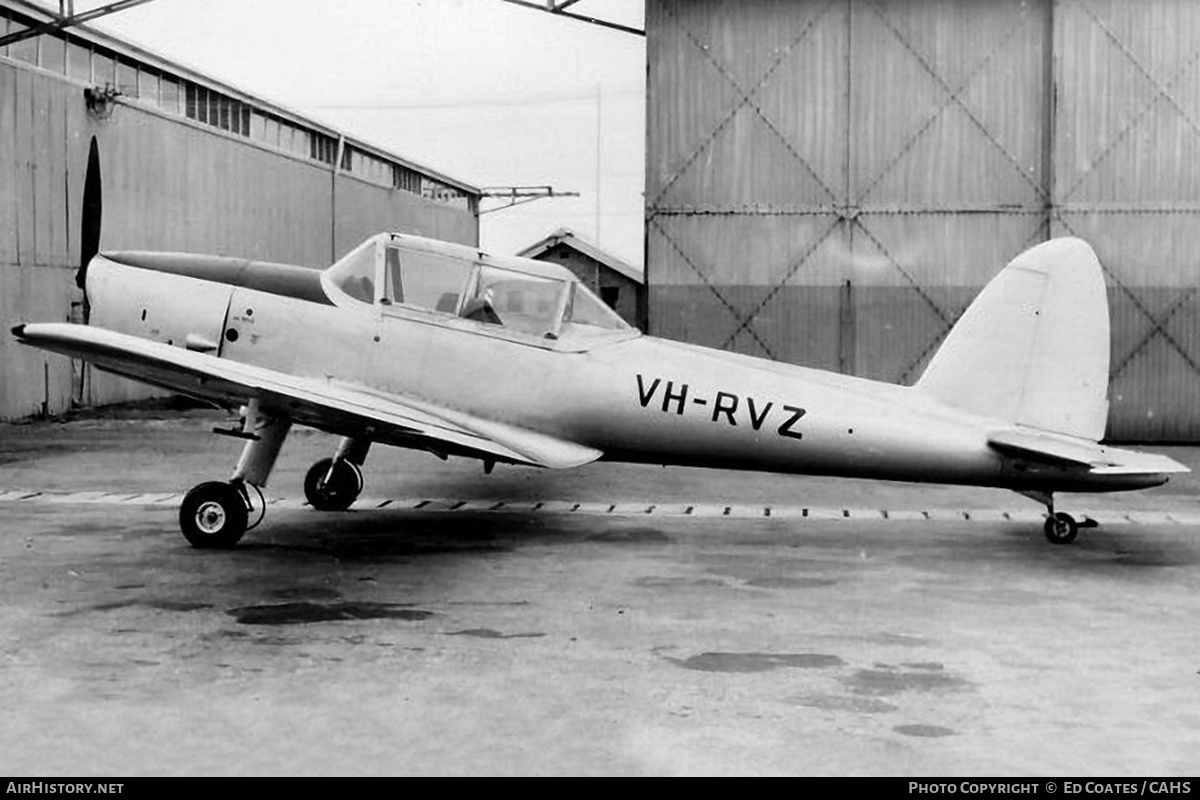 Aircraft Photo of VH-RVZ | De Havilland DHC-1 Chipmunk Mk10 | AirHistory.net #819046