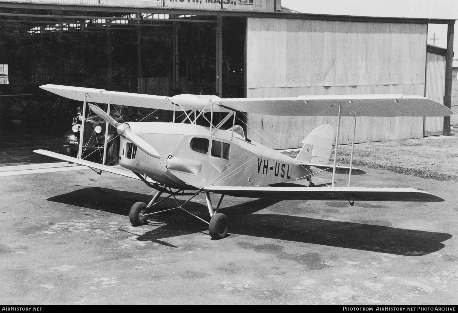 Aircraft Photo of VH-USL | De Havilland D.H. 83 Fox Moth | AirHistory.net #819052