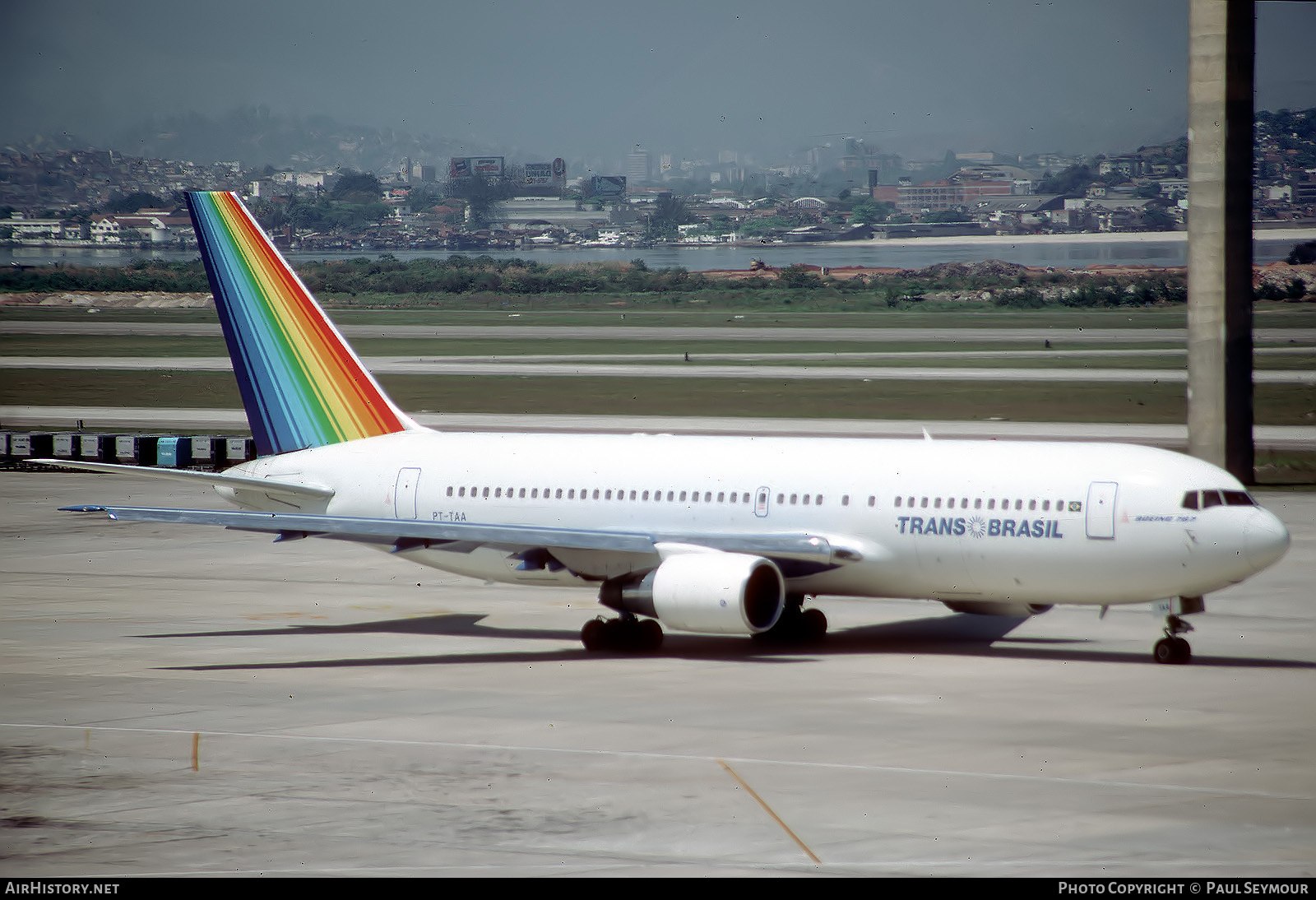 Aircraft Photo of PT-TAA | Boeing 767-2Q4 | TransBrasil | AirHistory.net #819089