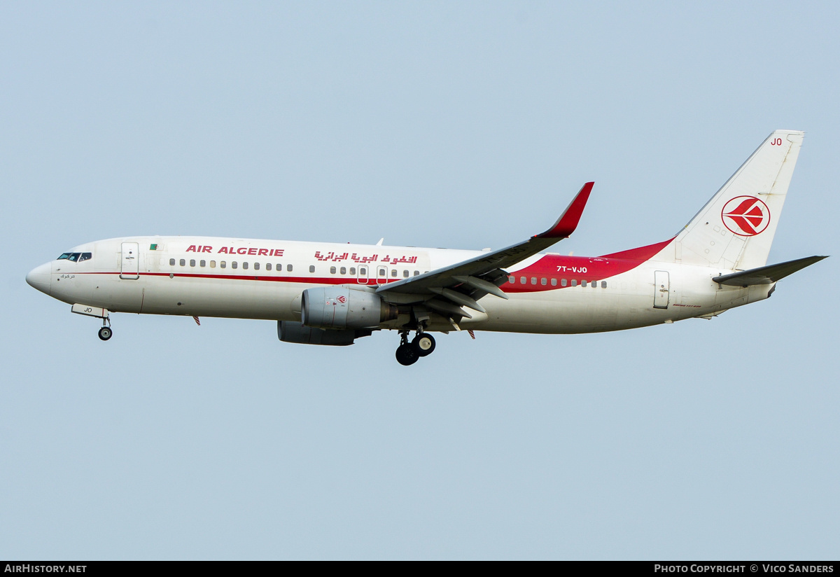 Aircraft Photo of 7T-VJO | Boeing 737-8D6 | Air Algérie | AirHistory.net #819111