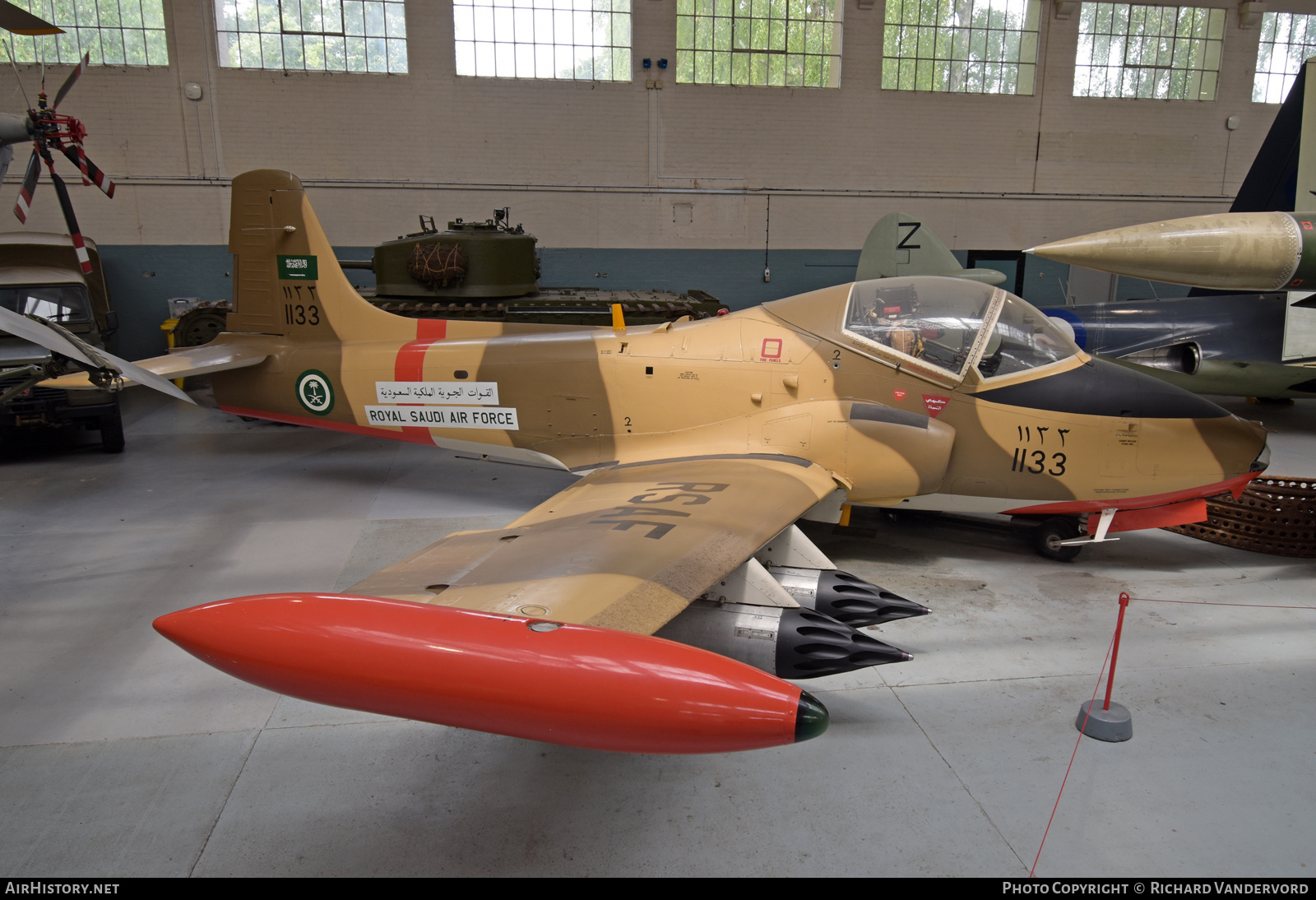 Aircraft Photo of 1133 | BAC 167 Strikemaster Mk80A | Saudi Arabia - Air Force | AirHistory.net #819149