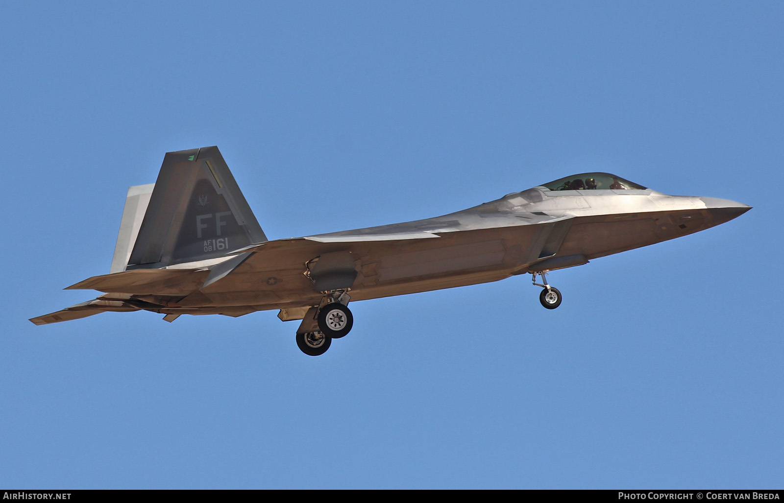 Aircraft Photo of 08-4161 | Lockheed Martin F-22A Raptor | USA - Air Force | AirHistory.net #819153